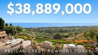 Unveiling a $38 Million Dollar Mansion in Newport Coast, California