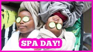 QUARANTINE SPA DAY WITH MY BABY COUSIN | YOSHIDOLL