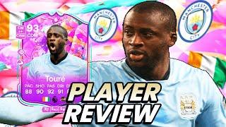 5⭐5⭐ 93 FUT BIRTHDAY HERO YAYA TOURE SBC PLAYER REVIEW! FC 25 ULTIMATE TEAM