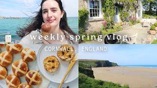 Spring days in England ️ gardening, beach, baking & bbqs