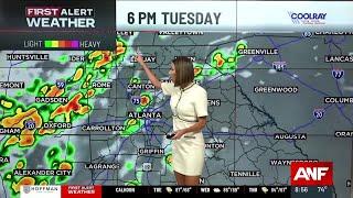 First Alert Forecast: Storms likely this evening across NW Georgia