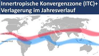 ITC / Verlagerung der ITC im Jahresverlauf [Innertropische Konvergenzzone] - [Erdkunde, Oberstufe]