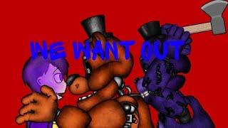 [dc2/Fnaf] We want out ! [Animation by springtrap animator'dc2] full - animation [song by Dagames]