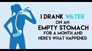 I Drank Water on an Empty Stomach for a Month and Here’s What Happened