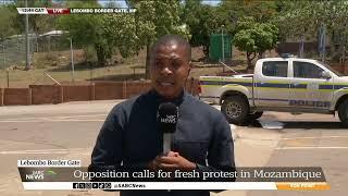 Fresh protests taking place in Mozambique