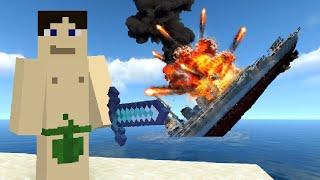 Naval Battles in Minecraft: The Relic War