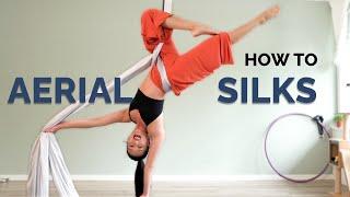 Aerial Silks: A Low Ceiling Dance that You can do | Beginners | How To