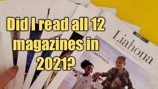 Did I complete my goal to read all the Liahona magazines in 2021?