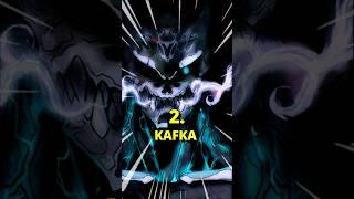 Top 5 STRONGEST Kaiju No. 8 Characters #kafka #kaiju #kaijuuniverse #anime