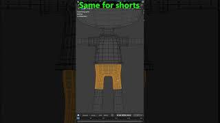 easy trick to make cloths in blender #blenderustad