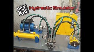 MEMBUAT DAN MERAKIT SIMULATOR HIDROLIK, ASSEMBLY HYDRAULIC SIMULATOR