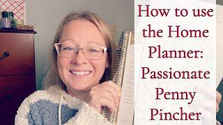 How to Use the Home Planner from Passionate Penny Pincher to Create a Home Management System