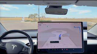 2018 Model 3 | Zero Intervention FSD Beta Testing v12.5.4.1