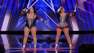 America's Got Talent 2020: PERUVIAN POWER! Twins LIGHT UP the house with their FIERY performance