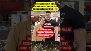 Ünlü Şarkıcı Gülben Ergen Havalimanı'nda Semicenk İle Karşılaşınca Başarılar Diledi #paraisletmecisi