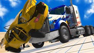 ВЫКИНУЛ ДИЗОФФА С ОБРЫВА | BeamNG.Drive