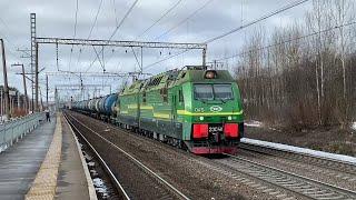 Тройка "ушедших" локомотивов на старом третьем километре