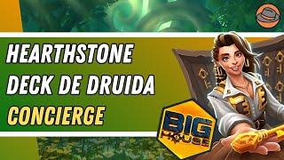 Hearthstone | DECK DE DRUIDA CONCIERGE + GAMEPLAYS | Perigos no Paraíso