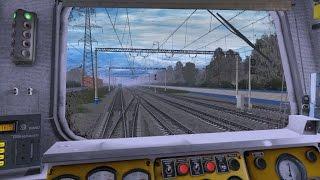 Trainz 12| Запукск и начало движения 2ТЭ10М-2173 /Start Enginie 2TE10M-2173