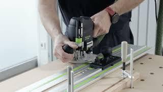 Festool OF 1010 R Router - Quick Guide to setting up the Guide Rail