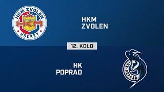 12. kolo: HKM Zvolen – HK Poprad 0:2 (HIGHLIGHTY)