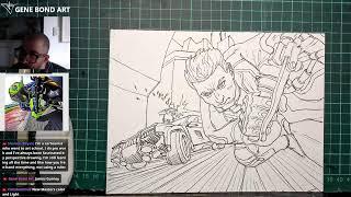 Drawing cyberpunk