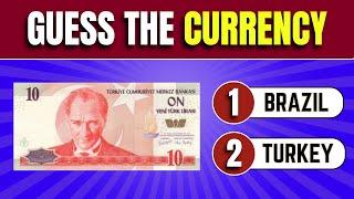 Can You Guess The Country Of Currency ?