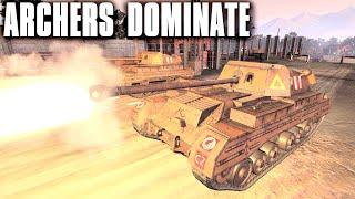 ARCHERS DOMINATE  - 3v3 - Company of Heroes 3