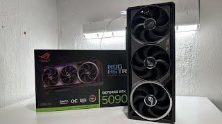 Unboxing ASUS RTX 5090 ROG Astral OC – MASSIVE ASMR