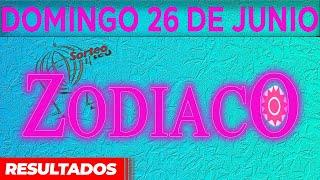 Resultado del sorteo de Zodiaco del Domingo 26 de Junio de del 2022. 