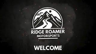 Ridge Roamer Welcome Video 2025 with Channel Overview