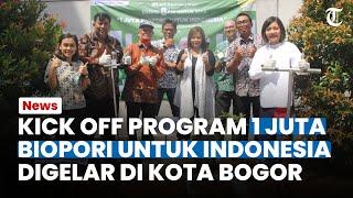 HUT ke-8 Tribunnews Bogor, Kick Off Program 1 Juta Biopori Untuk Indonesia Digelar di Kota Bogor