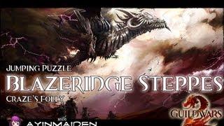 Guild Wars 2 - Jumping Puzzle - Blazeridge Steppes (Craze's Folly)