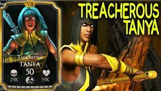 MKX Mobile 1.13 Update. TREACHEROUS TANYA. Review + Gameplay. BETTER THAN GOOD OLD TANYA???