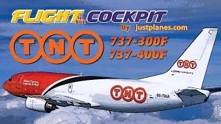 TNT Airways COCKPIT Boeing 737 Freighter