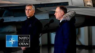 NATO Secretary General with the President of Poland  Andrzej Duda, 1 MAR 2022