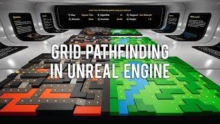 Grid Pathfinding Blueprint in Unreal Engine