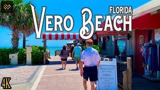 Vero Beach Florida Walking Tour 4K