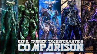 ALL VERGIL's DEVIL TRIGGER Transformation Comparison (2005-2020)【DMC 3/DMC 4/UMVC 3/Devil May Cry 5】