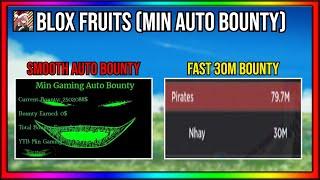 BLOX FRUITS FREE AUTO BOUNTY SCRIPT (MIN HUB) | AUTO FARM BOUNTY | EASY 30 MILLION BOUNTY & MORE