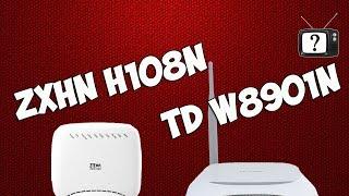 ZTE ZXHN H108N и TP-LINK TD-W8901n. Интернет подключения DHCP/ PPPoE под Укртелеком. Wifi роутер