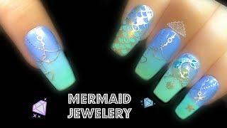 ‍️ Mermaid Jewellery | Mercat Nail Art | NEW Moyou London Sailor Plate