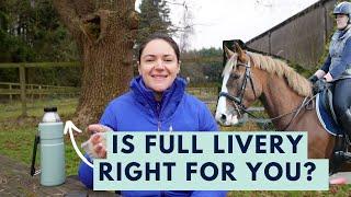 What is full livery? Discussing costs, how it works and why I choose it | Riding With Rhi