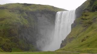 Skógafoss, the Skógá River, Skógar, Iceland