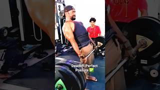 The Perfect Deadlift ️ #deadlift #shorts #youtubeshorts #shortsfeed #yt #rajkishor #feelingworkout