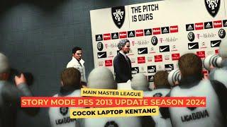 PES 2013 MASTER LEAGUEGAME TERBAIK RINGAN BANYAK YANG SUKA !! GAMEPLAY ENAK GRAFIS SETARA PS3