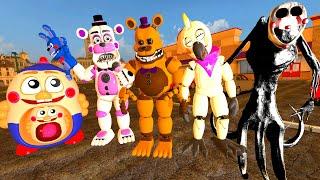 КАКОЙ АНИМАТРОНИК САМЫЙ БЫСТРЫЙ НОВЫЙ PILL PACK FNAF Garry's Mod