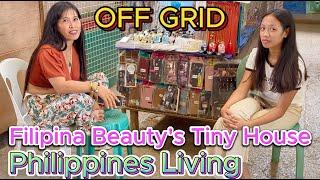  Filipina's Beauties Tiny House Construction Supply. OFF GRID ISLAND FAMILY LIVING PHILIPPINES