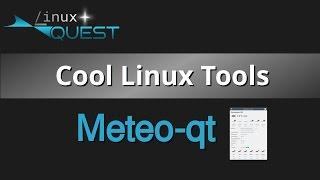 Cool Linux Tools - Meteo-qt