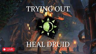 Trying Out Heal Druid | EU Open World and Strikes | 27-Jan-2025 Livestream